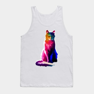 Rainbow Cat Tank Top